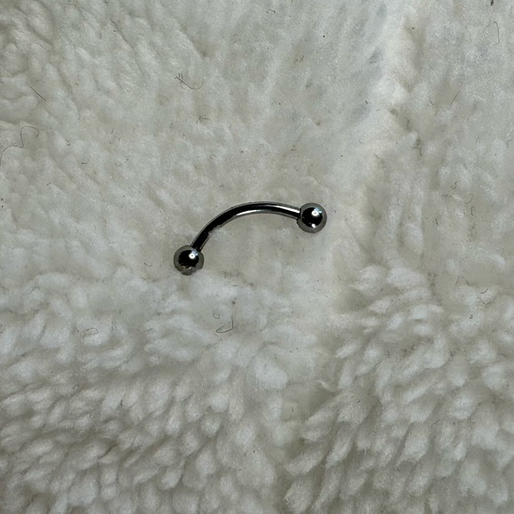 Curved barbell with ball ends. - Picture 3 of 7